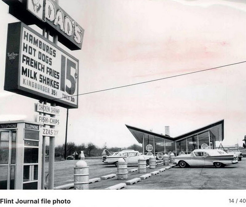 Dads Drive-In (Varsity Drive-In, D&D Drive-In, Stewarts) - 5095 S Saginaw St